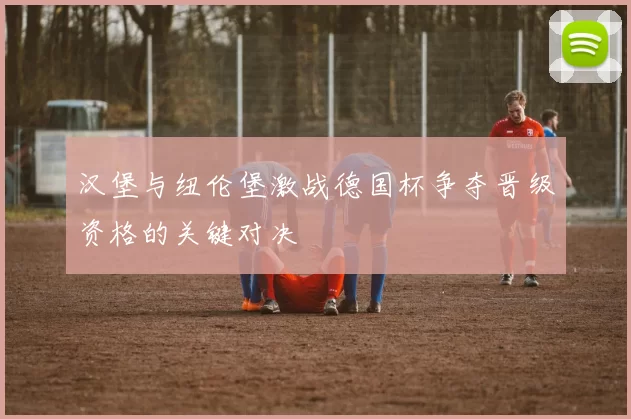 汉堡与纽伦堡激战德国杯争夺晋级资格的关键对决